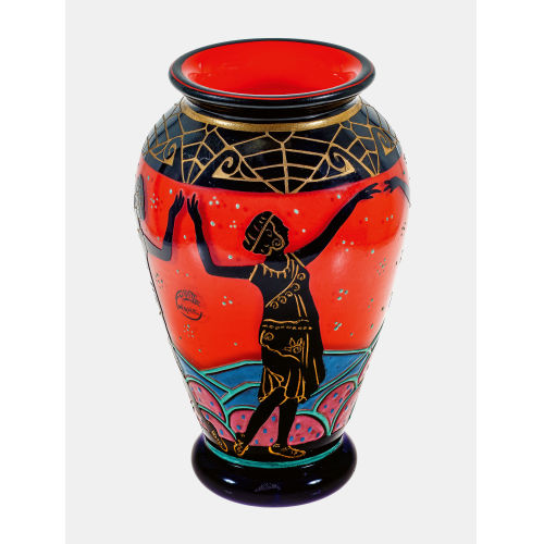 ANDR� DELATTE : Vase, Nancy, um 1920 (DOBIASCHOFSKY AUKTIONEN AG)