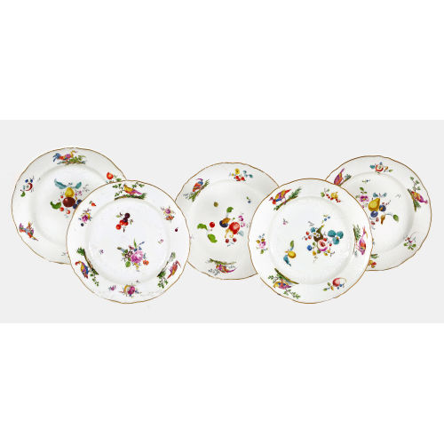 TELLER : Meissen, um 1760 (K�nigliche Porzellan Manufaktur) (DOBIASCHOFSKY AUKTIONEN AG)