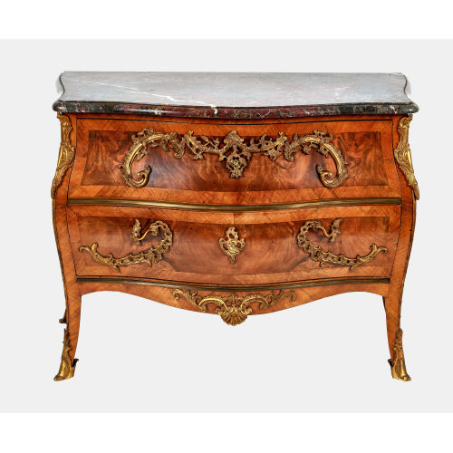 KOMMODE : Stil Louis XV, Bern, 20. Jh. (in der Art von Math�us Funk) (DOBIASCHOFSKY AUKTIONEN AG)