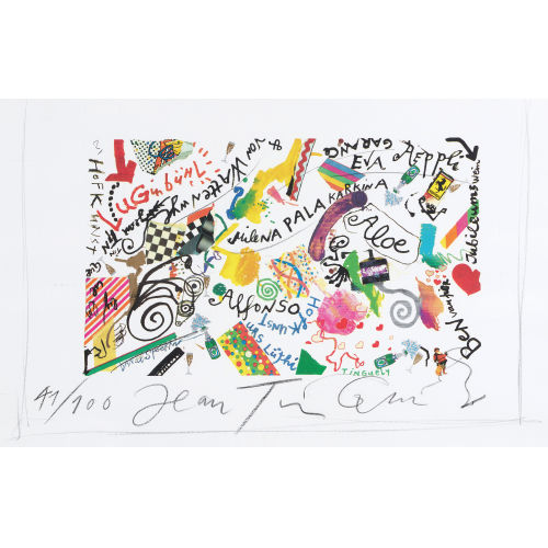 JEAN TINGUELY : 'Drink Art 1990' (DOBIASCHOFSKY AUKTIONEN AG)