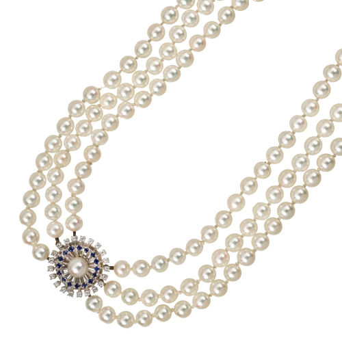 PERLEN-COLLIER : (DOBIASCHOFSKY AUKTIONEN AG)