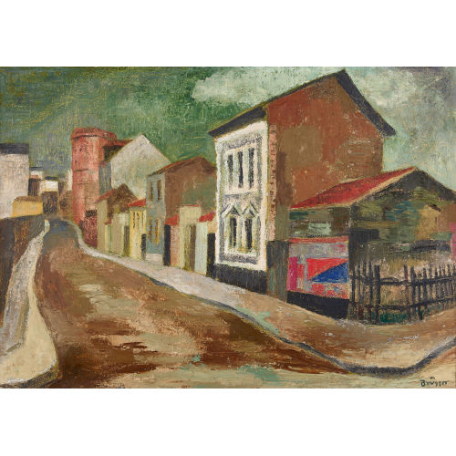 ARNOLD BR�GGER : Strassenszene (DOBIASCHOFSKY AUKTIONEN AG)