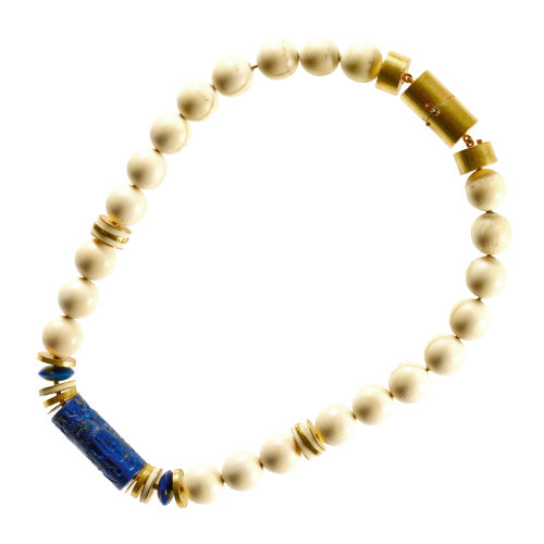 LAPISLAZULI-COLLIER : Othmar Zschaler, Bern (DOBIASCHOFSKY AUKTIONEN AG)