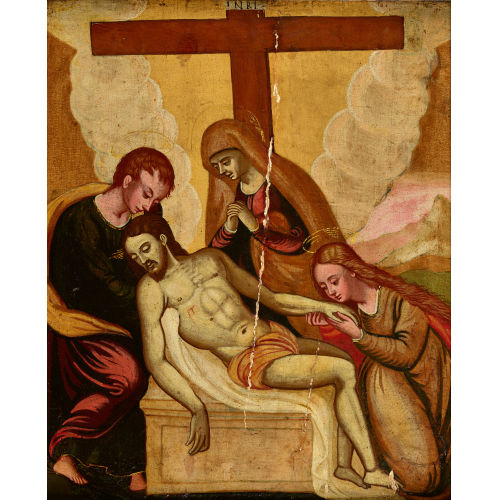 17./18. JH. ITALIEN : Kreuzabnahme (DOBIASCHOFSKY AUKTIONEN AG)