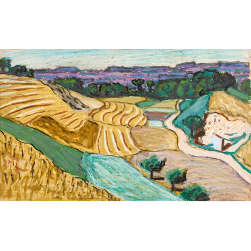 FRED STAUFFER : Weite Landschaft (DOBIASCHOFSKY AUKTIONEN AG)