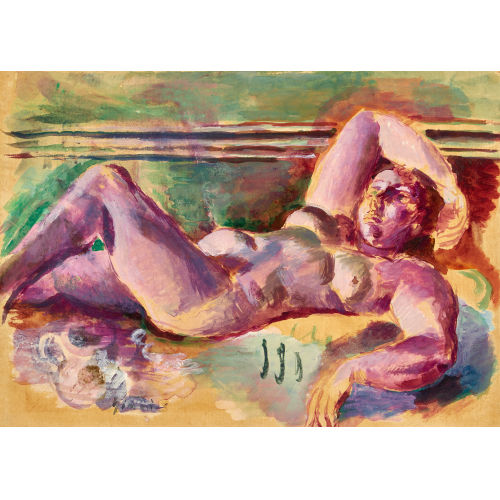 WILHELM GIMMI : 'Le repos du modle' (DOBIASCHOFSKY AUKTIONEN AG)