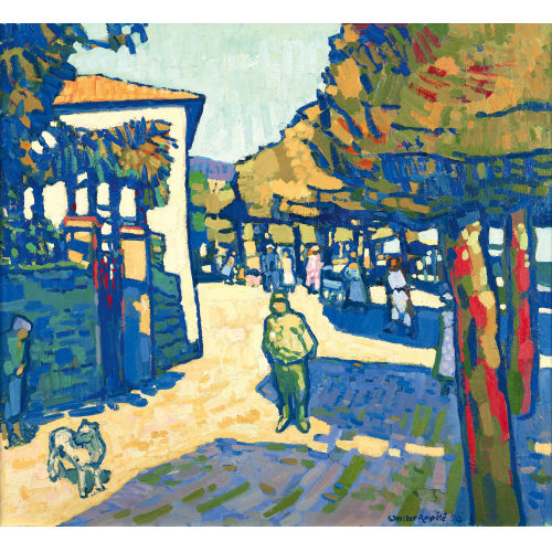 WALTER ROP�L� : Sonnige Parkszene (DOBIASCHOFSKY AUKTIONEN AG)