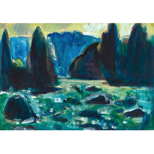 CARL WALTER LINER : Flusslandschaft (DOBIASCHOFSKY AUKTIONEN AG)