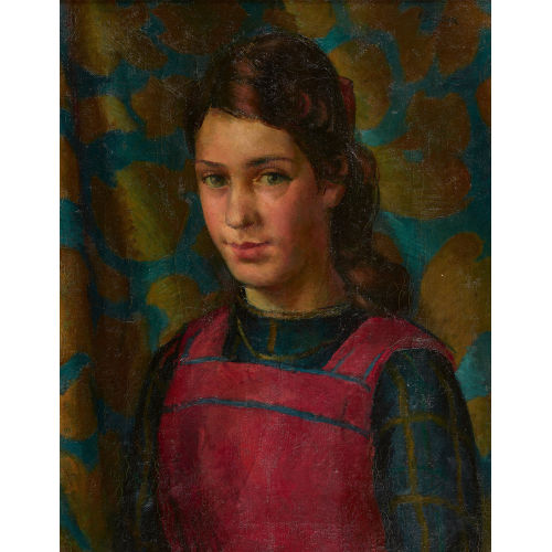 VICTOR SURBEK : Bildnis einer jungen Frau (DOBIASCHOFSKY AUKTIONEN AG)
