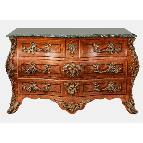 KOMMODE 'EN TOMBEAU' : Stil Louis XV, 20. Jh (DOBIASCHOFSKY AUKTIONEN AG)