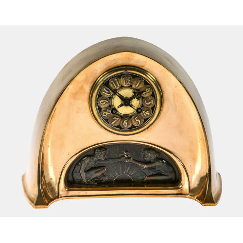 TISCHUHR : Jugendstil, um 1910-1920 (DOBIASCHOFSKY AUKTIONEN AG)