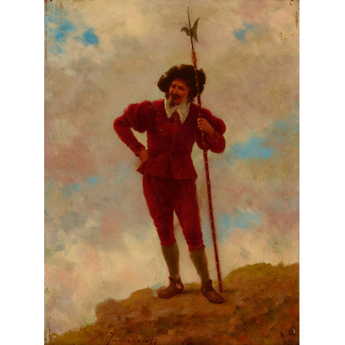 CAMILLO INNOCENTI : Landsknecht (DOBIASCHOFSKY AUKTIONEN AG)
