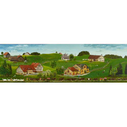 HELEN G�DEL : Alpaufzug (DOBIASCHOFSKY AUKTIONEN AG)