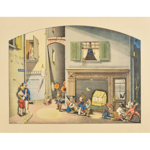 NIKLAUS STOECKLIN : 'Restaurant zur Hasenburg' (DOBIASCHOFSKY AUKTIONEN AG)