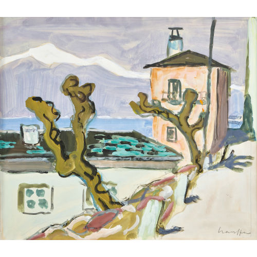 FRED STAUFFER : Tessiner H�user am See (DOBIASCHOFSKY AUKTIONEN AG)