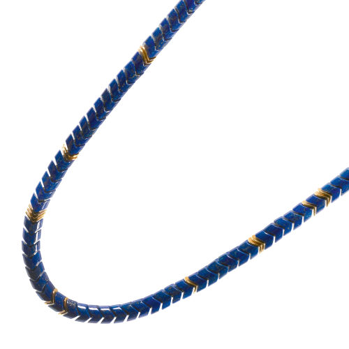LAPISLAZULI-COLLIER : (DOBIASCHOFSKY AUKTIONEN AG)