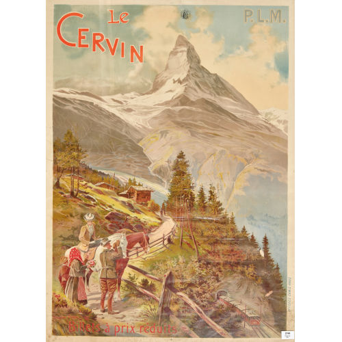 LOUIS ISAAC TRINQUIER : 'Le Cervin' (DOBIASCHOFSKY AUKTIONEN AG)