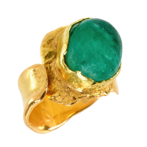 SMARAGD-RING : Roland Schad, Paris (DOBIASCHOFSKY AUKTIONEN AG)