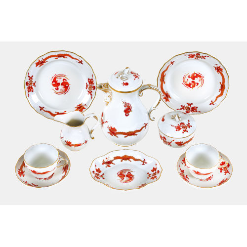 KAFFEESERVICE : Meissen, 20. Jh. (Staatliche Porzellan Manufaktur) (DOBIASCHOFSKY AUKTIONEN AG)
