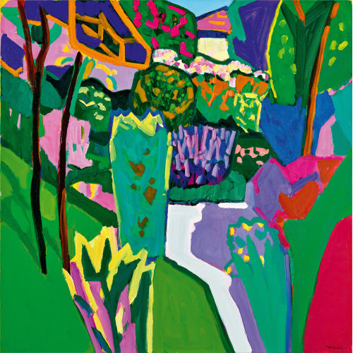 WALTER ROP�L� : 'Fr�hlicher Garten' (DOBIASCHOFSKY AUKTIONEN AG)