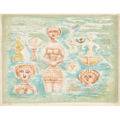 MASSIMO (EIGTL. IHLENFELD CAMPIGLI : 'Le bagnanti' (DOBIASCHOFSKY AUKTIONEN AG)