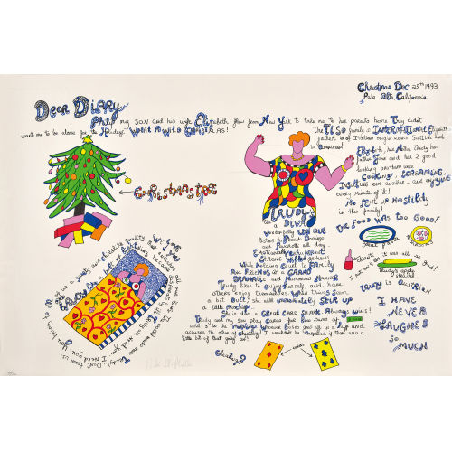NIKI DE SAINT PHALLE : 'Californian Diary - Dear Diary' (DOBIASCHOFSKY AUKTIONEN AG)