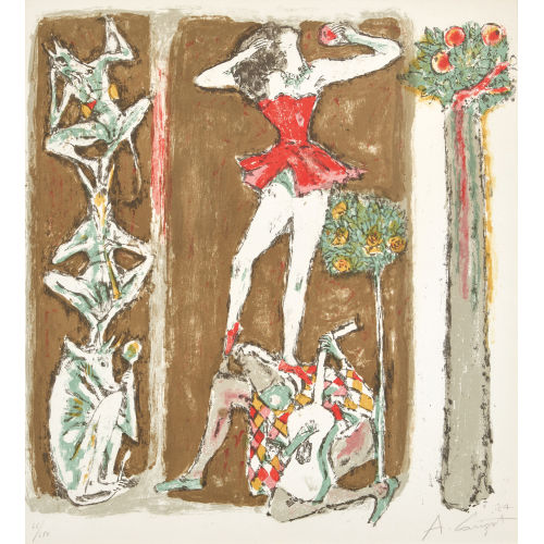 ALOIS CARIGIET : 'Evas Tochter' (DOBIASCHOFSKY AUKTIONEN AG)