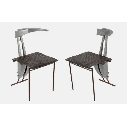 THOM MAYNE : Paar 'Nee Chairs', 1989 (Ausf�hrung Tom Farrage/Co.) (DOBIASCHOFSKY AUKTIONEN AG)