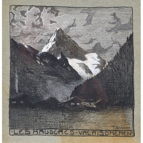TAMM : 'Les Haud�res - Valais d'H�rens' (DOBIASCHOFSKY AUKTIONEN AG)