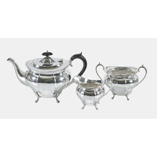 TEESERVICE : Glasgow, Anfang 20. Jh. (Davis & Sons) (DOBIASCHOFSKY AUKTIONEN AG)