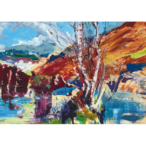 JAMES HAWKINS : In the Highlands (DOBIASCHOFSKY AUKTIONEN AG)