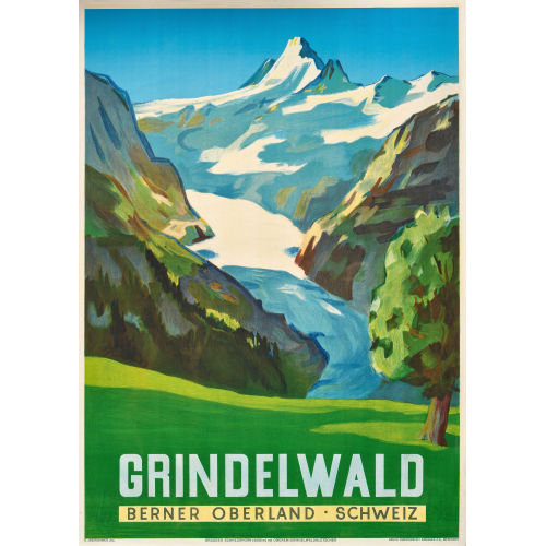HANS JEGERLEHNER : 'Grindelwald' (DOBIASCHOFSKY AUKTIONEN AG)