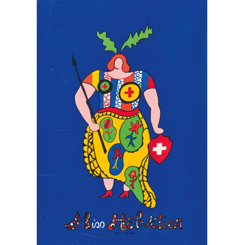 NIKI DE SAINT PHALLE : 'Miss Helvetia' (DOBIASCHOFSKY AUKTIONEN AG)