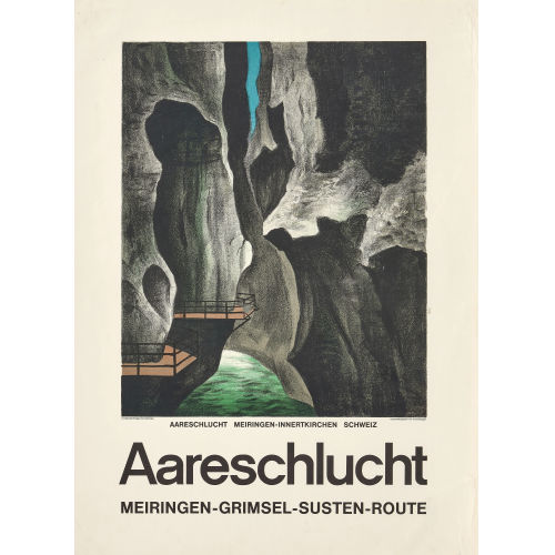 ARNOLD BR�GGER : 'Aareschlucht' (DOBIASCHOFSKY AUKTIONEN AG)