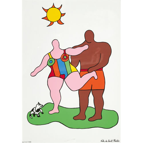 NIKI DE SAINT PHALLE : Nana und Mann (DOBIASCHOFSKY AUKTIONEN AG)