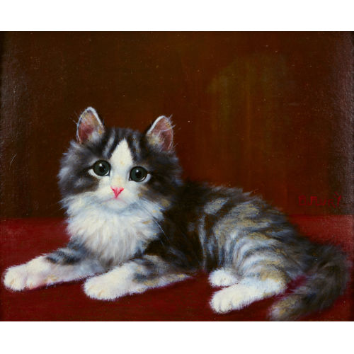 BURKHARD (GEN. KATZEN-FLURY) FLURY : K�tzchen (DOBIASCHOFSKY AUKTIONEN AG)
