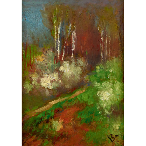 LUDOVIC VALL�E : Waldweg (DOBIASCHOFSKY AUKTIONEN AG)