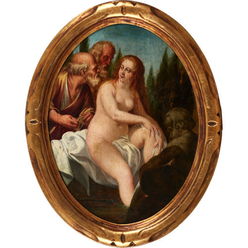 18. JH. FL�MISCH : Susanna und die beiden Alten (DOBIASCHOFSKY AUKTIONEN AG)