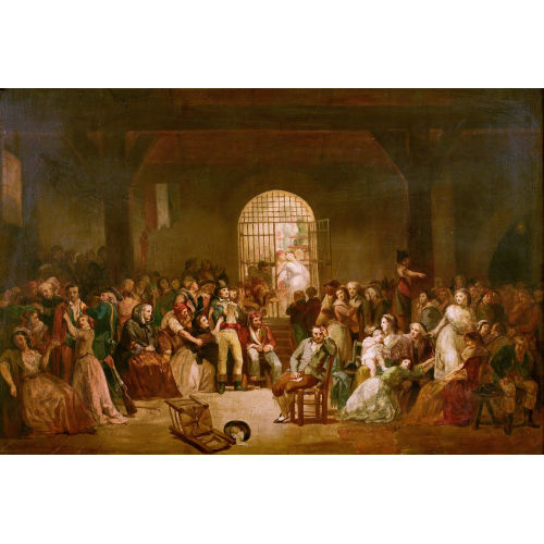 HERMAN FREDERIK CAREL TEN KATE : 'Andr� Ch�nier in Prison' (DOBIASCHOFSKY AUKTIONEN AG)