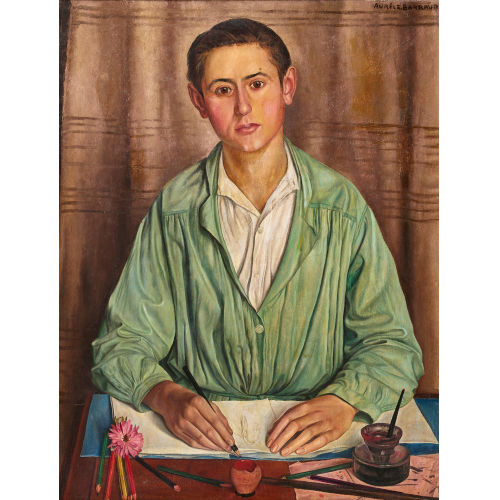 AUR�LE-REN� BARRAUD : Le jeune artiste (DOBIASCHOFSKY AUKTIONEN AG)