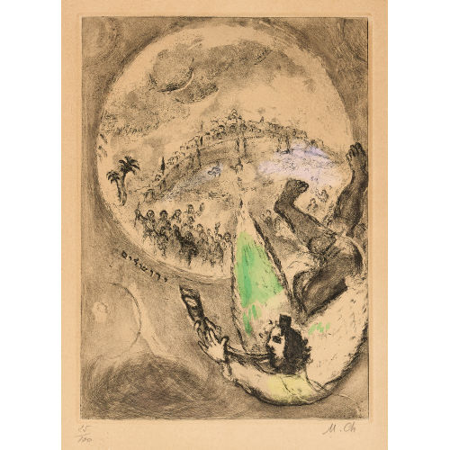 MARC CHAGALL : 'D�livrance de J�rusalem' (DOBIASCHOFSKY AUKTIONEN AG)