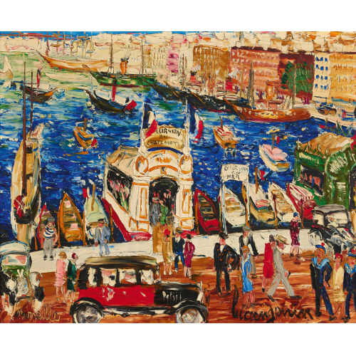 LUCIEN G�NIN : Le Port de Marseille (DOBIASCHOFSKY AUKTIONEN AG)