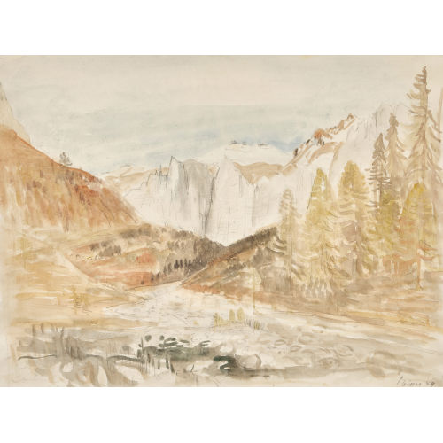 LEONHARD MEISSER : Berglandschaft (DOBIASCHOFSKY AUKTIONEN AG)