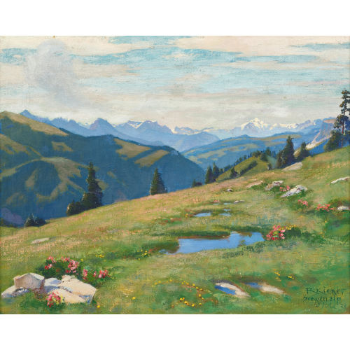 ROBERT KIENER : 'Seewenalp' (DOBIASCHOFSKY AUKTIONEN AG)