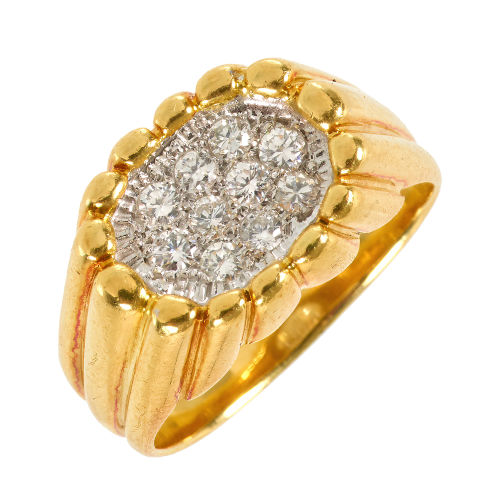 BRILLANT-RING : (DOBIASCHOFSKY AUKTIONEN AG)