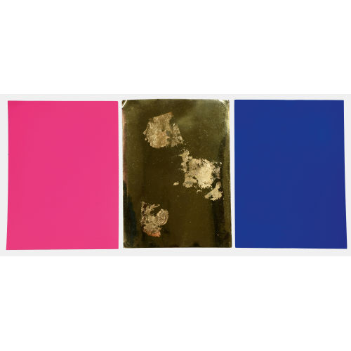 YVES KLEIN : 'Monochrome und Feuer' (Triptyche de Krefeld) (DOBIASCHOFSKY AUKTIONEN AG)