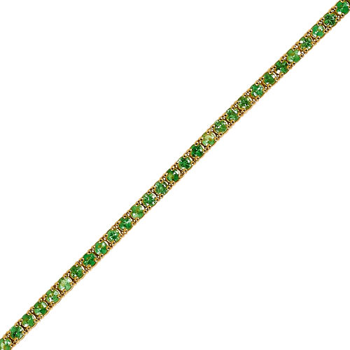 TSAVORIT-BRACELET : (DOBIASCHOFSKY AUKTIONEN AG)