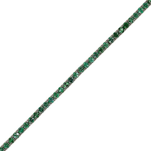 SMARAGD-BRACELET : (DOBIASCHOFSKY AUKTIONEN AG)