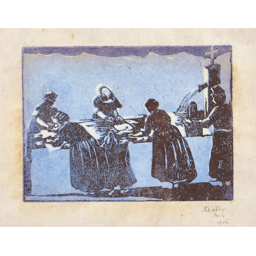 ALICE BAILLY : '� la fontaine' (DOBIASCHOFSKY AUKTIONEN AG)