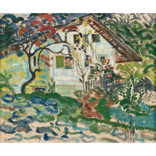 VALENTINE M�TEIN-GILLIARD : Haus mit Garten (DOBIASCHOFSKY AUKTIONEN AG)